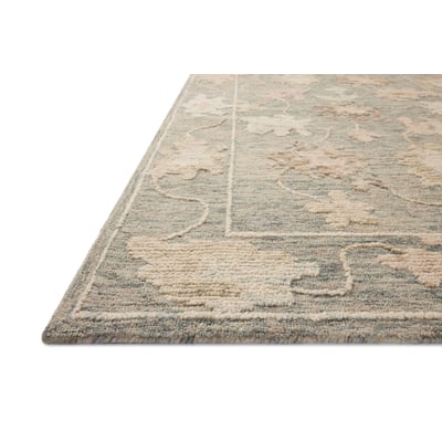 Cynthia CYN-03 Denim/Blue Wool/Cotton Hand-Tufted Area Rug