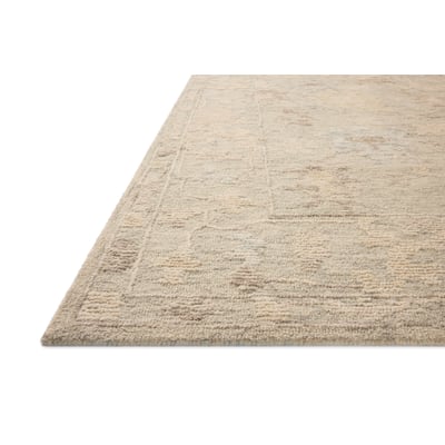 Cynthia CYN-04 Sky/Natural Wool/Cotton Hand-Tufted Area Rug