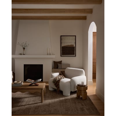 Hartley HRT-04 Brown/Mocha Wool Hand-Tufted Area Rug