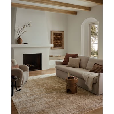 Nellie NEL-03 Stone/Taupe Area Rug