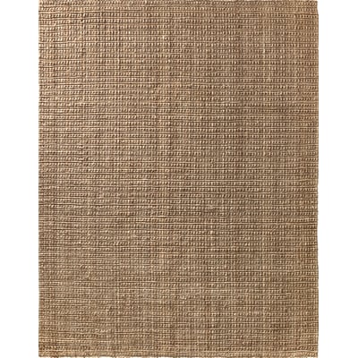 Naturals Lucia Achelle Taupe Jute Handmade Area Rug