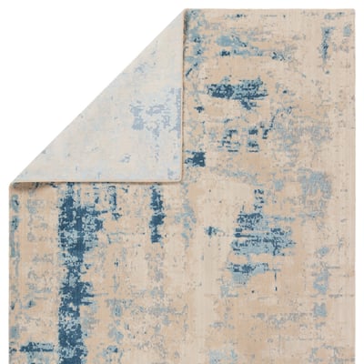 Spectra Orsino Blue/Tan Wool Area Rug