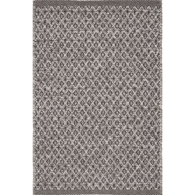 Nirvana Foster Pumice Stone/Black Handmade Outdoor Area Rug