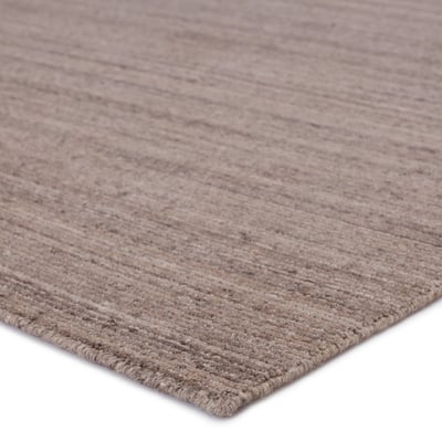 Madras Evenin Brown/Tan Wool Handmade Area Rug