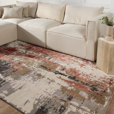 Genesis Matcha Wool Hand-Tufted Area Rug