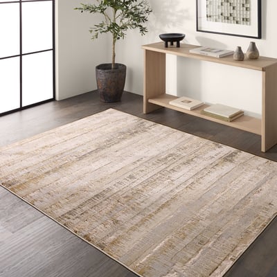 Catalyst Elysia Taupe/Cream Area Rug