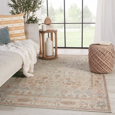 Kindred Avin Machine-Washable Printed Area Rug