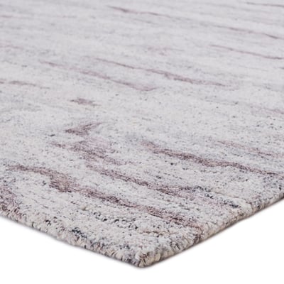 Portage Fjord Grey/Ivory Wool Hand-Tufted Area Rug