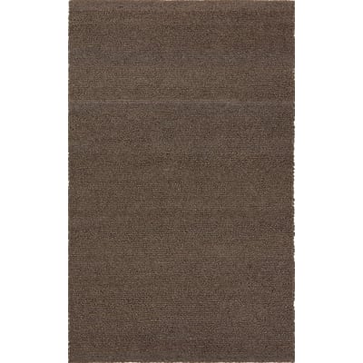 Vestra Tadeo Brown Wool Handmade Area Rug