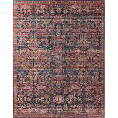 Swoon Maven Pink/Blue Outdoor Area Rug