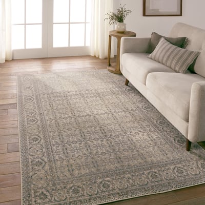 Swoon Olivine Grey/Brown Outdoor Area Rug