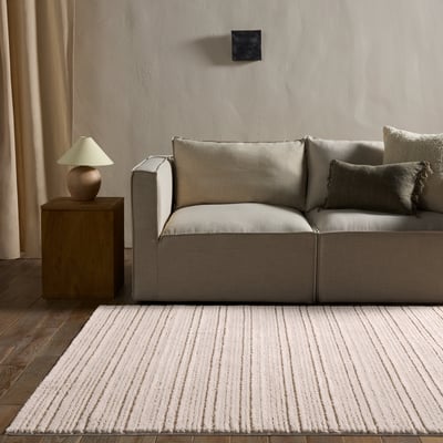 Jaida Khoda Ivory/Beige Area Rug