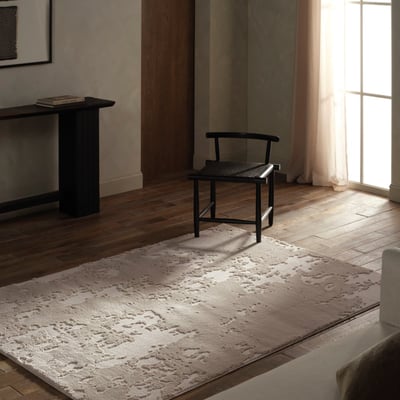 Jaida Meilani White Area Rug