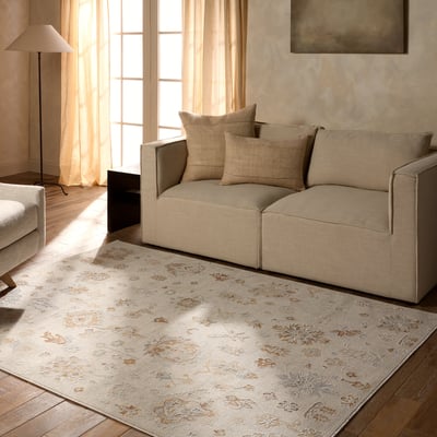 Thalia Mithri White Area Rug