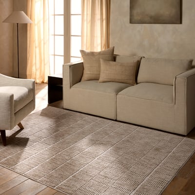 Composure Assurance Beige Area Rug