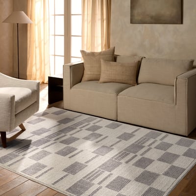 Composure Fercose Cream Area Rug