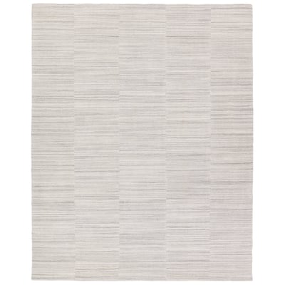Ivar Irini Light Grey/White Handmade Area Rug