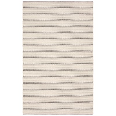 Namika Vanoir White Wool/Cotton Handmade Area Rug