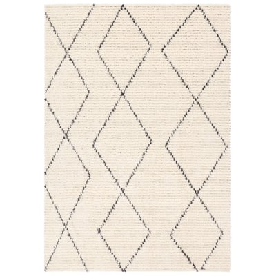 Tamry Leah White Area Rug