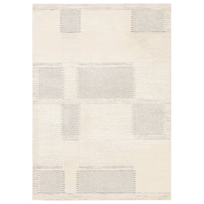Ziyad Ares Cream/Grey Area Rug