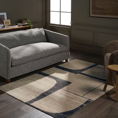 Theo Braith Handmade Printed Area Rug