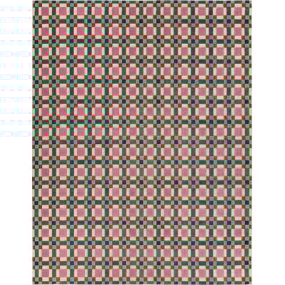 Alina Alik Pink/Green Outdoor Area Rug