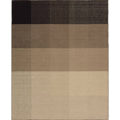 Pleda Ronin Tan/Black Wool Handwoven Area Rug