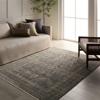 Tejal Gethin Grey Outdoor Area Rug