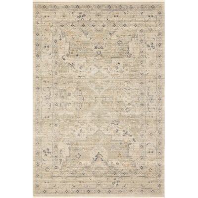 Tejal Hecate Cream/Tan Outdoor Area Rug