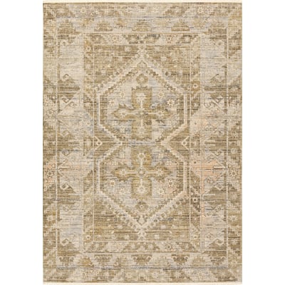 Tejal Positano Green/Tan Outdoor Area Rug