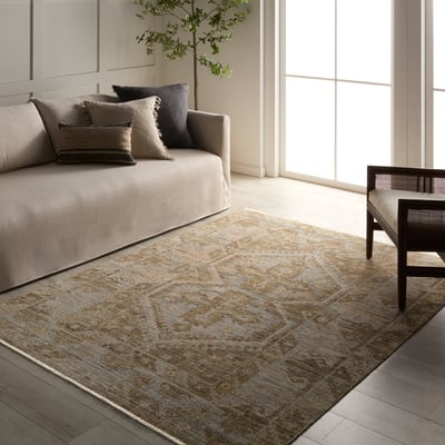 Tejal Positano Green/Tan Outdoor Area Rug