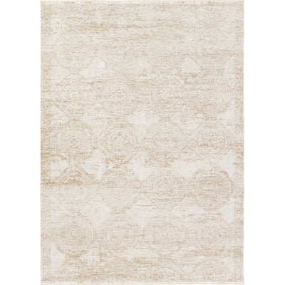 Vekhea Nara White/Tan Area Rug