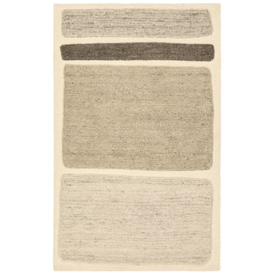 Casey Demi Tan/Brown Wool Hand-Tufted Area Rug