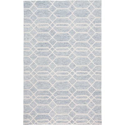 Belfort 8698777F Blue/Grey Wool Hand-Tufted Area Rug