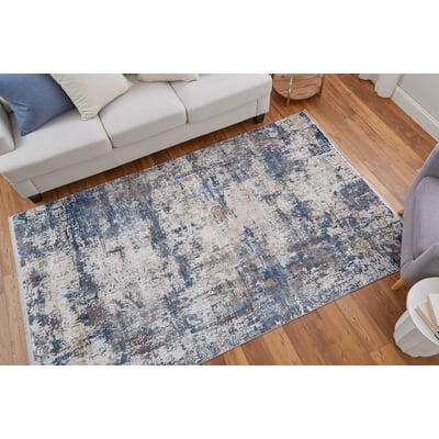 Cadiz 8663891F Blue/Ivory Area Rug