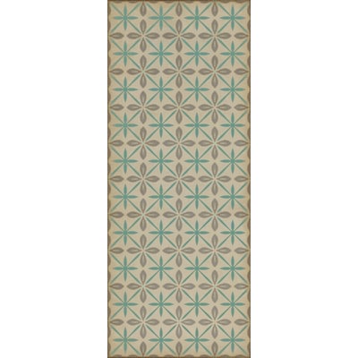 Classic Vintage Vinyl Pattern 81 Non-Slip Backing Area Rug