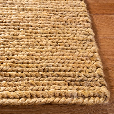 Ponderosa Weave RLR-3432 Jute/Cotton Hand-Knotted Area Rug