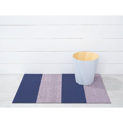 Shag Duo Stripe Non-Slip Backing Outdoor Area Rug