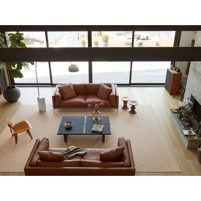 Woven Overshot Non-Slip Backing Outdoor Area Rug