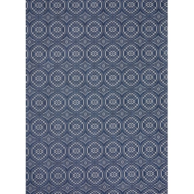 Woven Overshot Non-Slip Backing Outdoor Area Rug