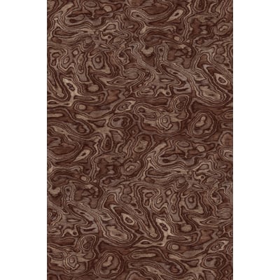 Green House Beetle Grain Wool Printed Area Rug