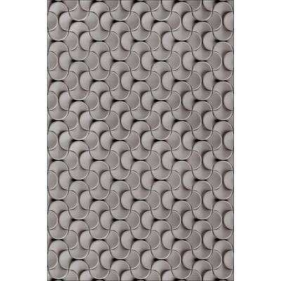 Green House Lotus Tile Wool Printed Area Rug