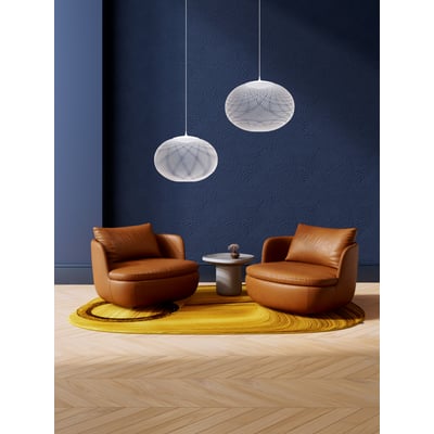 Shape Big Scale One Wool Printed Area Rug