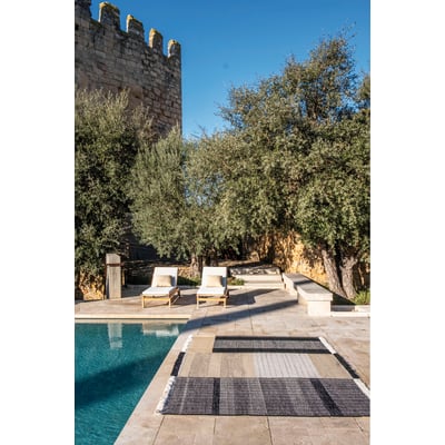 Tres Outdoor Handmade Area Rug