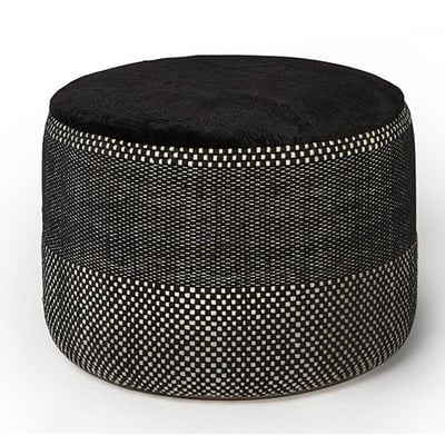 Tres Persian Pouf Medium Wool