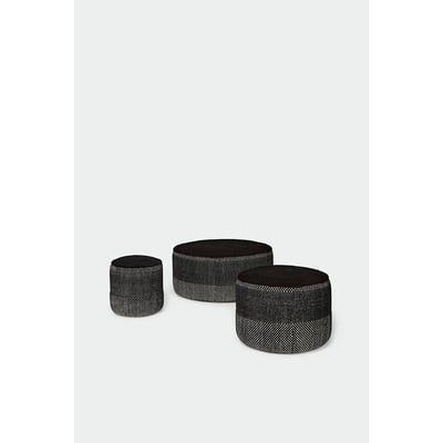Tres Persian Pouf Medium Wool