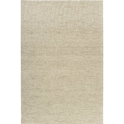 Harry Emmie Birch/Smoke Grey Wool Hand-Tufted Area Rug