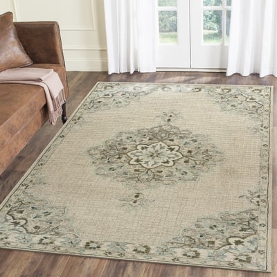 Mories Priya Wool/Cotton Hand-Tufted Area Rug