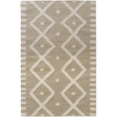 Nicosa Grace Natural/Ivory Wool/Jute Handwoven Area Rug