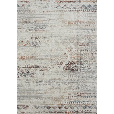 Eastbourn Ron Machine-Washable Printed Area Rug